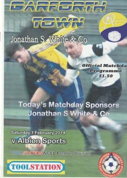Garforth Town v Albion Sports 01-Feb-2014