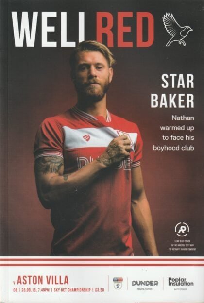 Bristol City v Aston Villa 28-Sep-2018