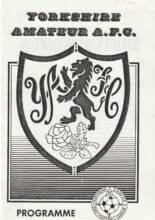 Yorkshire Amateur v Barnsley 23-Jul-1992
