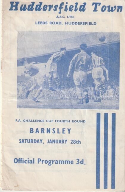 Huddersfield Town v Barnsley 28-Jan-1961