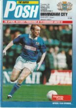 Peterborough United v Birmingham City 09-Mar-1993