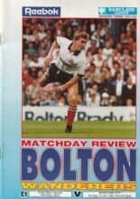 Bolton Wanderers v Bradford City 11-Apr-1992
