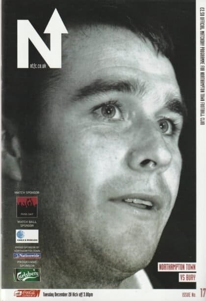Northampton Town v Bury 28-Dec-2004