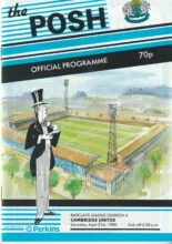 Peterborough United v Cambridge United 21-Apr-1990