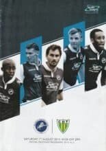 Millwall v CD Tondela  01-Aug-2015