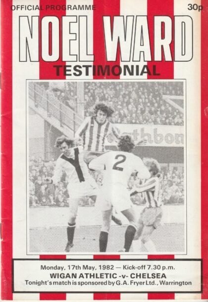 Wigan Athletic v Chelsea  17-May-1982