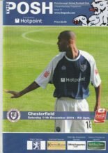 Peterborough United v Chesterfield 11-Dec-2004