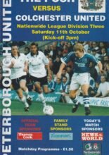 Peterborough United v Colchester United 11-Oct-1997