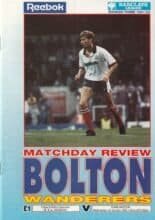Bolton Wanderers v Darlington 01-Jan-1992