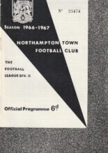 Northampton Town v Derby County 10-Sep-1966