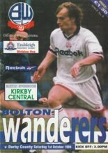 Bolton Wanderers v Derby County 01-Oct-1994