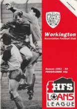 Workington v Eastwood Town 28-Mar-1992