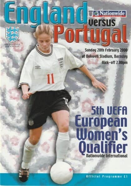 England Ladies v Portugal Ladies   20-Feb-2000