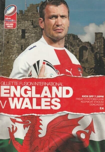 England v Wales  10-Oct-2008