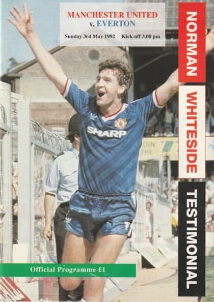 Manchester United v Everton 03-May-1992