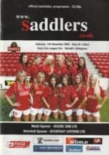 Walsall v Gillingham 12-Nov-2005