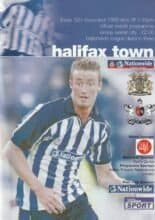 Halifax Town v Exeter City 12-Nov-1999