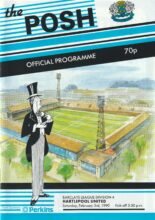 Peterborough United v Hartlepool United 03-Feb-1990