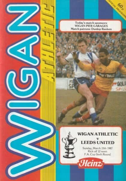 Wigan Athletic v Leeds United   15-Mar-1987