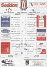 Stoke City Reserves v Leicester City Reserves  10-Oct-2007