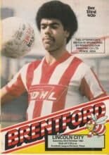 Brentford v Lincoln City 23-Oct-1982
