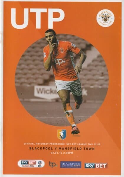 Blackpool v Mansfield Town 02-Jan-2017