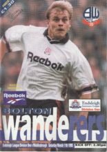 Bolton Wanderers v Middlesbrough 11-Mar-1995