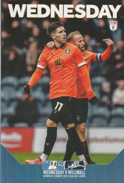 Sheffield Wednesday v Millwall 04-Jan-2025