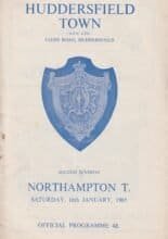Huddersfield Town v Northampton Town  16-Jan-1965