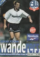 Bolton Wanderers v Norwich City 11-Jan-1995