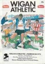 Wigan Athletic v Norwich City 31-Jan-1987
