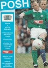 Peterborough United v Notts County 21-Aug-1993