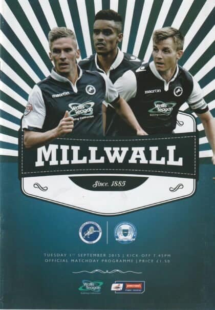 Millwall v Peterborough United 01-Sep-2015