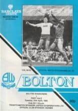 Bolton Wanderers v Port Vale 25-Apr-1989