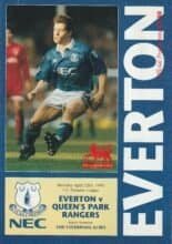 Everton v Queens Park Rangers 12-Apr-1993