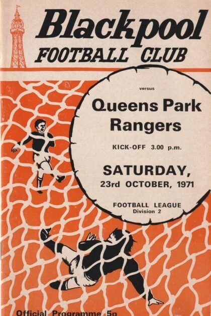 Blackpool v Queens Park Rangers 23-Oct-1971