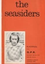 Blackpool v Queens Park Rangers 28-Oct-1972