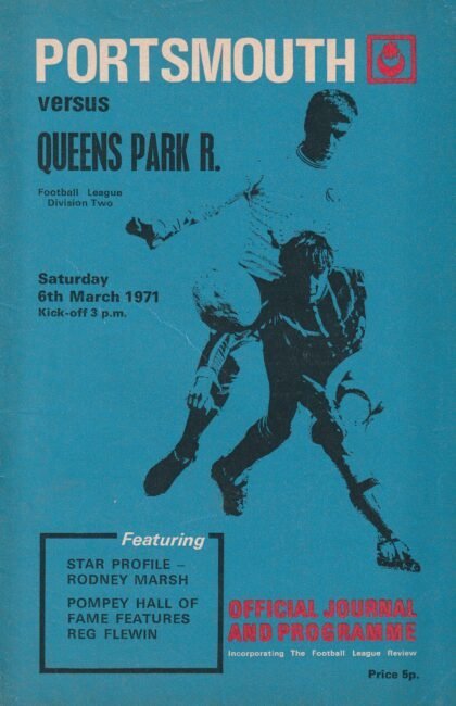 Portsmouth v Queens Park Rangers 06-Mar-1971