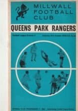 Millwall v Queens Park Rangers 31-Oct-1970