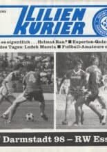 Darmstadt 98 V Rot Weiss Essen  24-Sep-1982