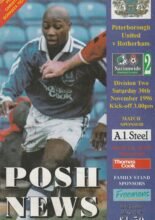 Peterborough United v Rotherham United 30-Nov-1996
