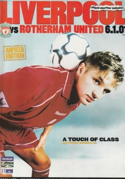Liverpool v Rotherham United  06-Jan-2001