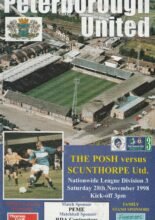 Peterborough United v Scunthorpe United 28-Nov-1998