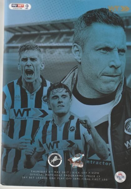 Millwall v Scunthorpe United 04-May-2017