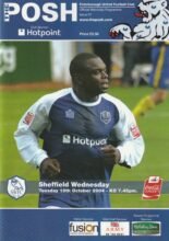 Peterborough United v Sheffield Wednesday 19-Oct-2004