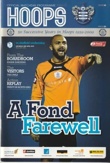 Queens Park Rangers v Sheffield Wednesday  03-Apr-2010