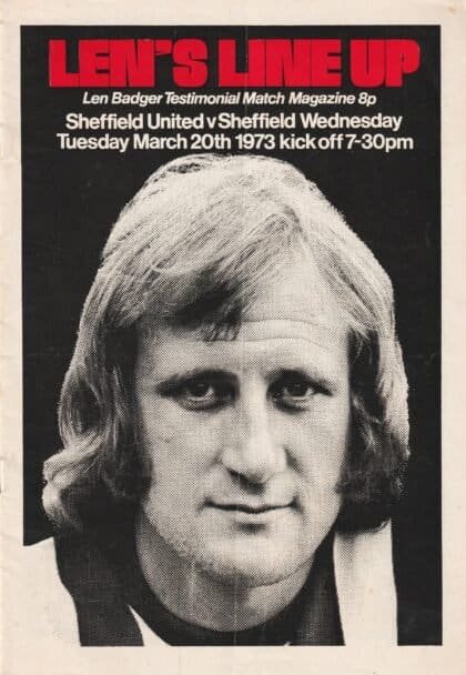 Sheffield United v Sheffield Wednesday 20-Mar-1973