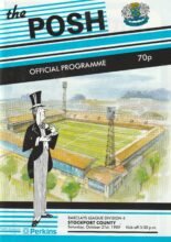 Peterborough United v Stockport County 21-Oct-1989