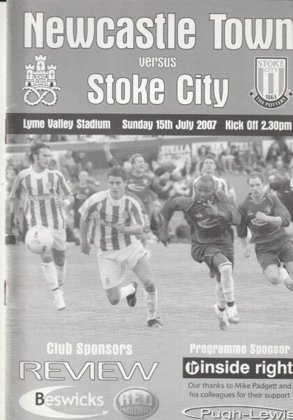 Newcastle Town v Stoke City 15-Jul-2007