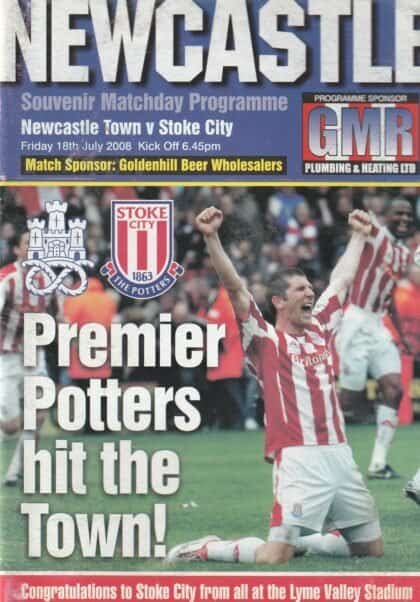 Newcastle Town v Stoke City 18-Jul-2008